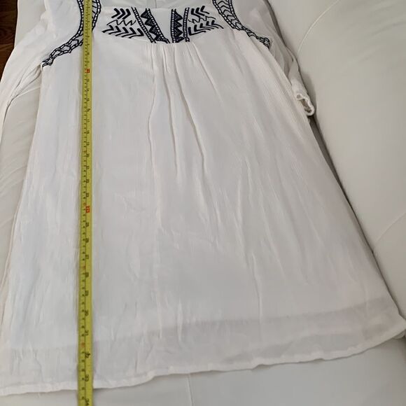 Bailey Blue Embroidered Mini Dress Size M - Picture 6 of 10